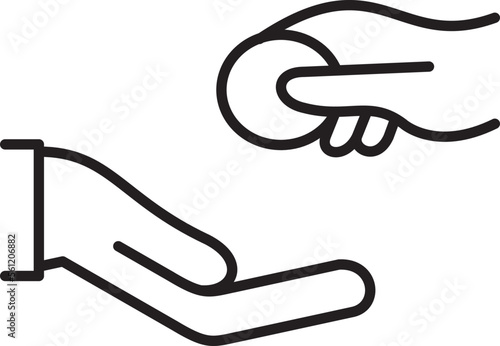 begging icon