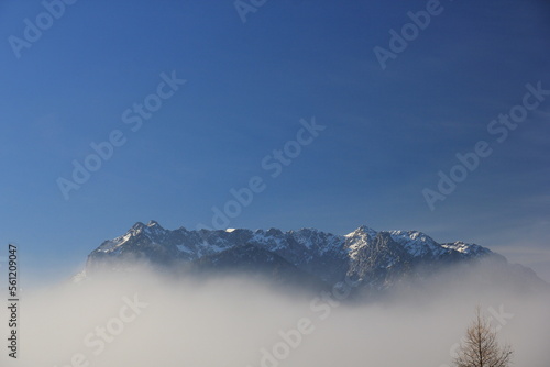 Wolken am Wilden Kaiser photo