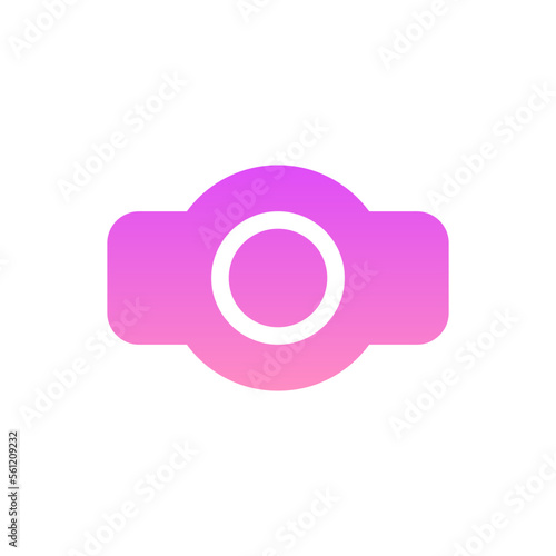 commit git flat gradient icon