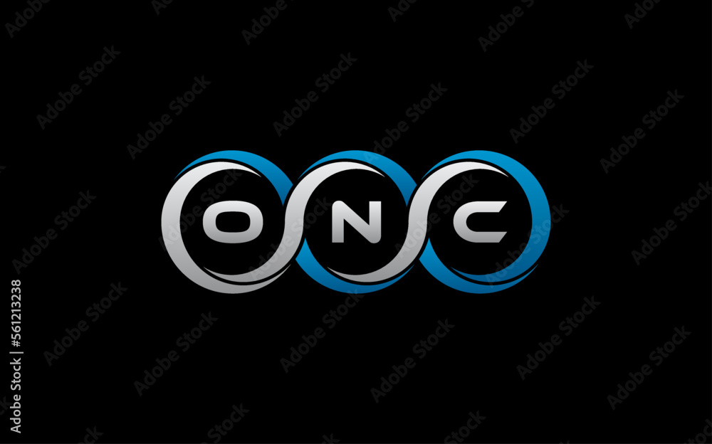 ONC Letter Initial Logo Design Template Vector Illustration ONC Letter Initial Logo Design Template Vector Illustration