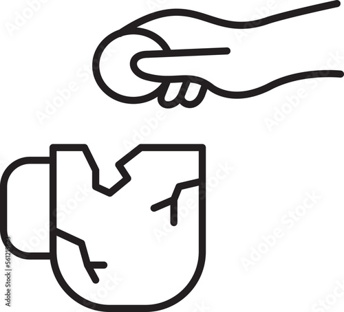 begging icon
