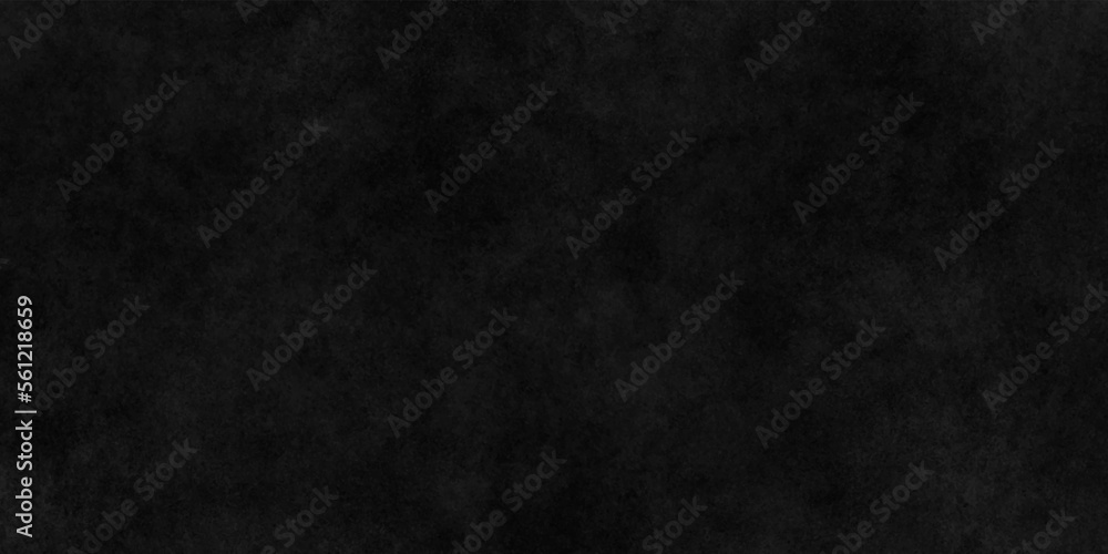 Abstract background with Dark and colorful cement wall background and texture. Black watercolor texture with abstract washes and brush strokes on black paper background .Background with unique marble.