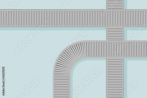 Conveyors belt, Roller conveyor industry business