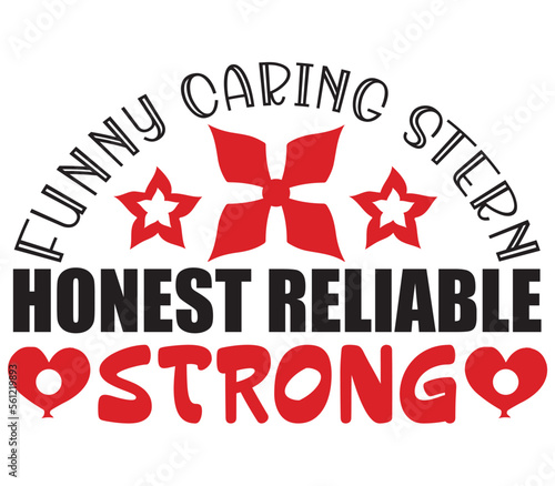 Funny caring stern honest reliable strong, Father's day SVG Bundle, Father's day T-Shirt Bundle, Father's day SVG, SVG Design, Father's day SVG Design