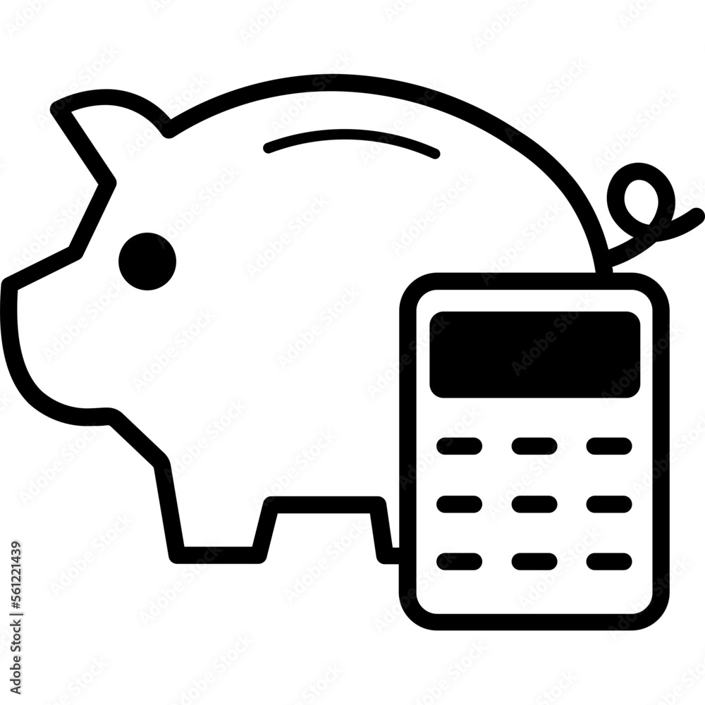 Budget Trendy Color Vector Icon which can easily modify or edit
