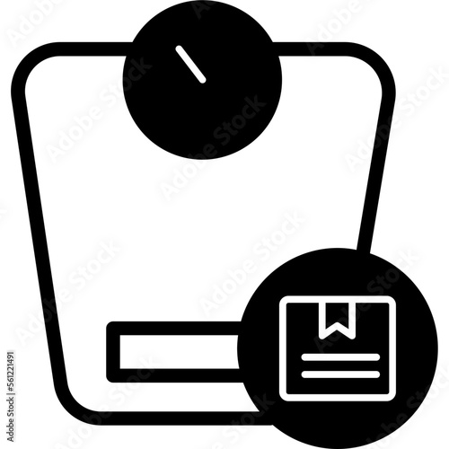  Dimensional weight Trendy Color Vector Icon which can easily modify or edit
