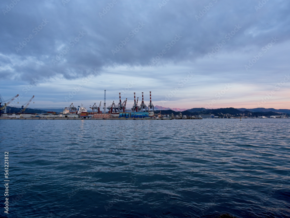  Panoramic view of La Spezia Harbour