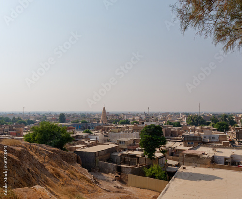 Φωτογραφία View of the city of Shush (ancient city of Susa) from the Shush Castle, Khuzesta