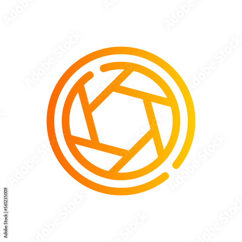 camera gradient icon