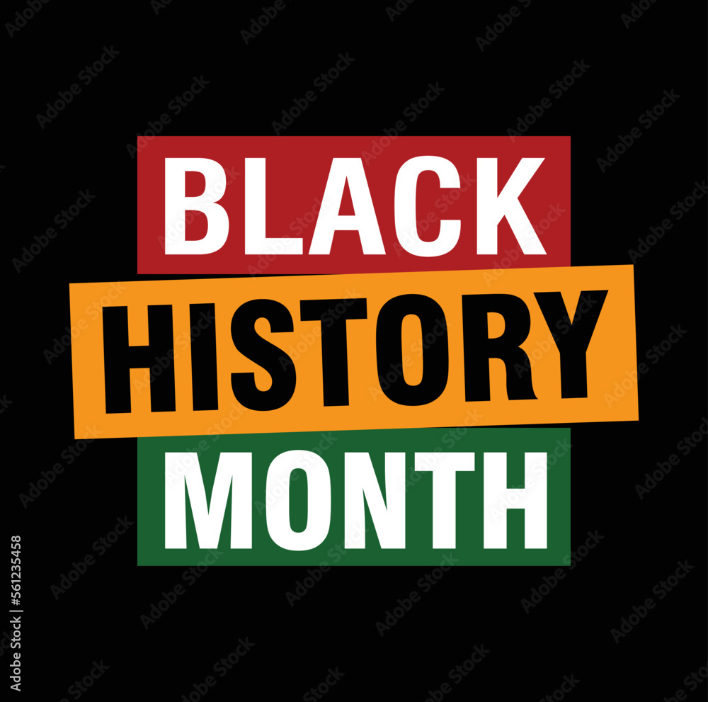 Black History Month. Vector Illustration.