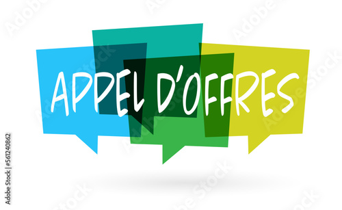 Appel d'offres