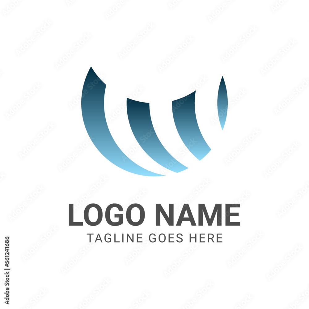 abstract growth corporate vector logo design element abstract growth corporate vector logo design element