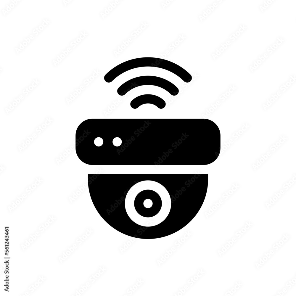 cctv glyph icon