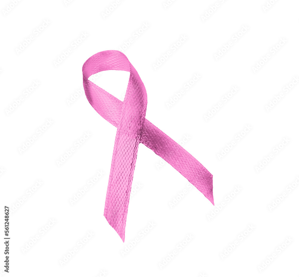 różowa wstążka PNG, rak piersi, rak - obrazy, fototapety, plakaty 
