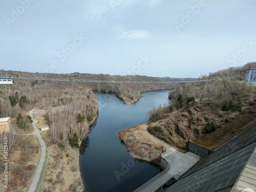 dam on the river