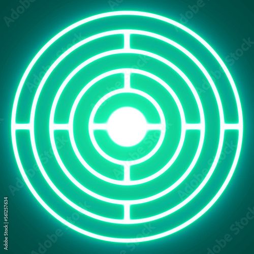 background with circles light for party background design