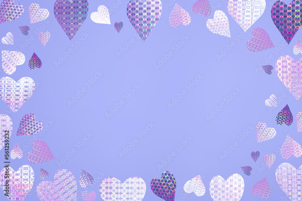 Floating hearts, Iridescent neon background. Holographic Abstract soft pastel colors.Hologram Foil Aesthetic. Trendy vaporwave creative gradient. Floating hearts, Iridescent neon background. Holographic Abstract soft pastel colors.Hologram Foil Aesthetic. Trendy vaporwave creative gradient.