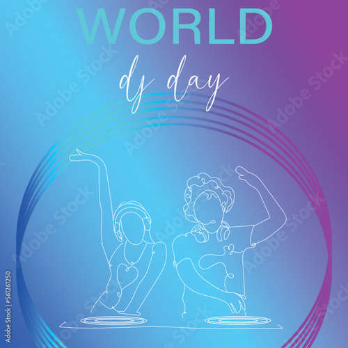 Poster for World DJ Day
