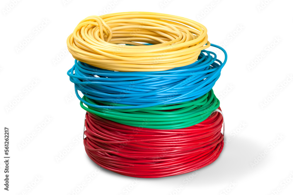 Rolls colorful power copper electrical wire Rolls colorful power copper electrical wire