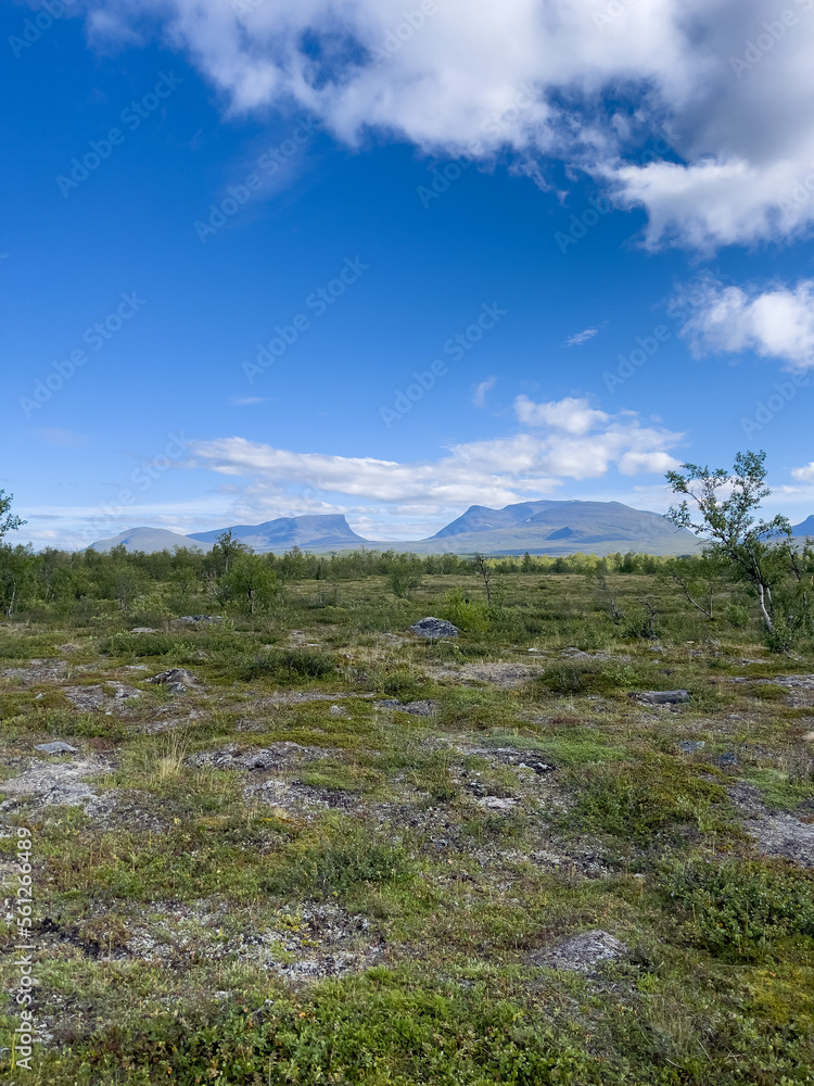 Lapporten, Trogtal in schwedisch Lappland