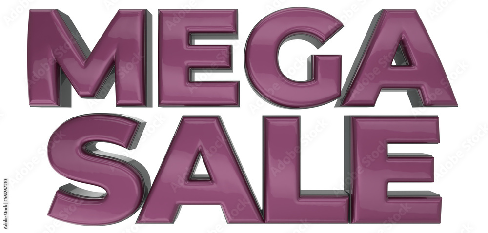 Big Sale And Mega Sale 3D Big Sale And Mega Sale 3D