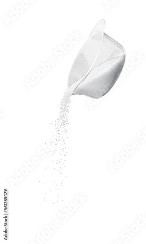 Salt or Sugar Sprinkling Out of the Bowl © BillionPhotos.com