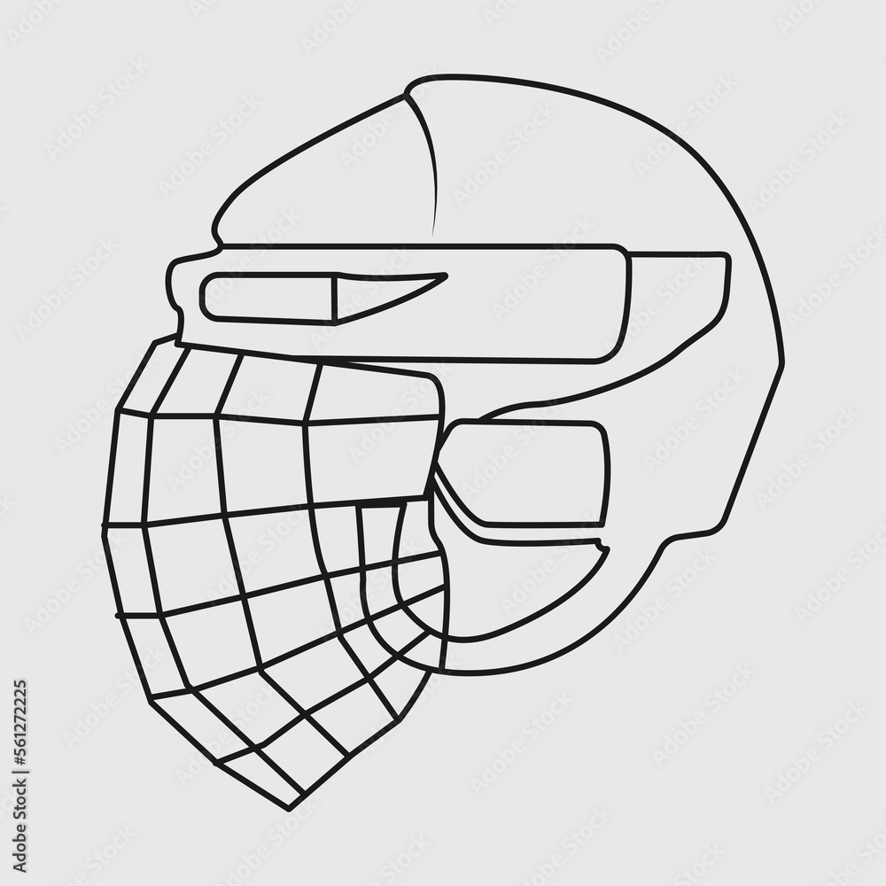 Hockey Helmet SVG Cut File, Puck Svg, Sticks Svg, Ice Hockey Svg