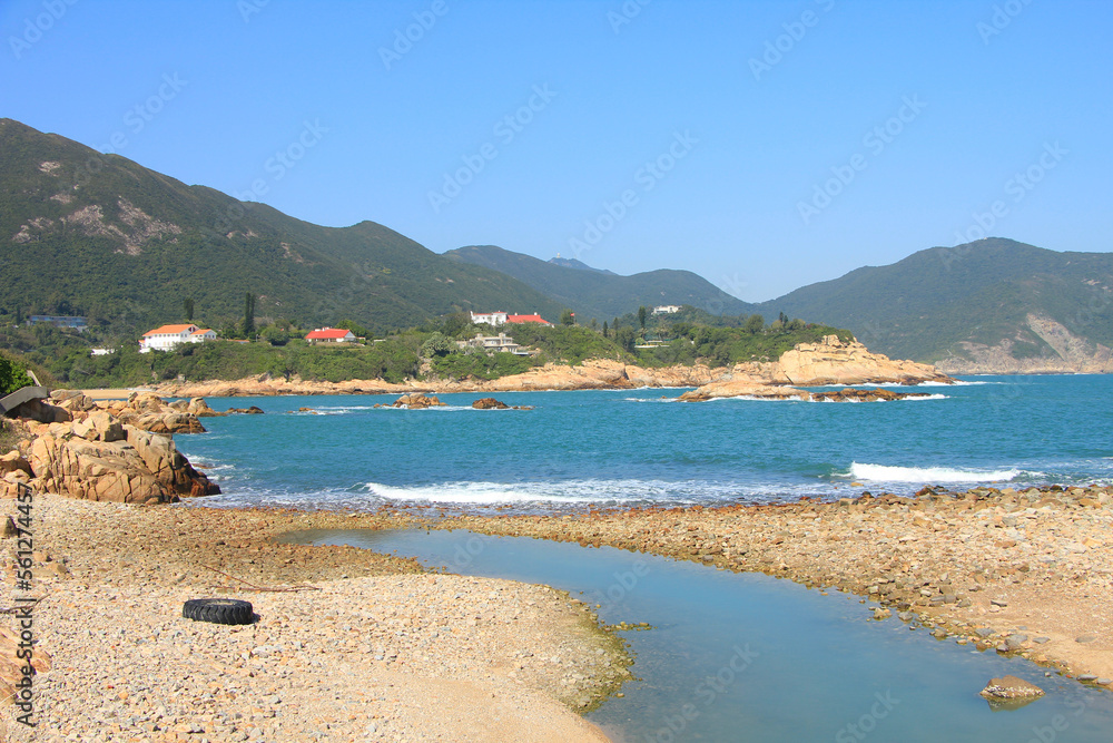 Fototapeta premium Beautiful Scenery of Shek O, Hong Kong