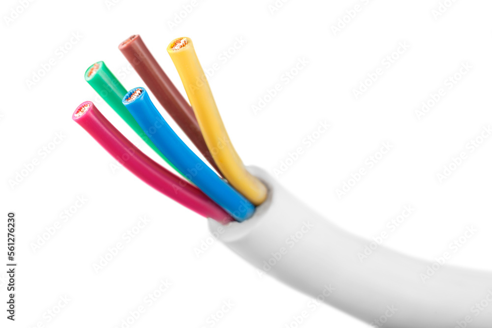 Colorful power copper electrical wire Colorful power copper electrical wire