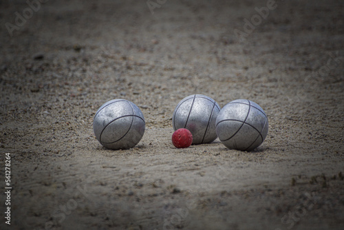 ball on the ground