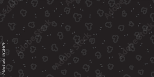 Doodle shapes background. Seamless pattern. Vector. らくがきイラストパターン
