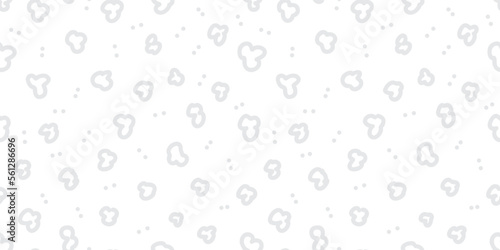 Doodle shapes background. Seamless pattern. Vector. らくがきイラストパターン 