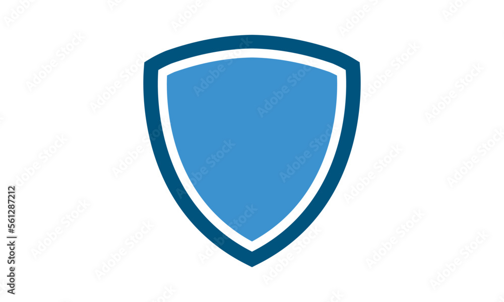 Shield icon template isolated. logo design, flat syle color editable vector illustration Shield icon template isolated. logo design, flat syle color editable vector illustration