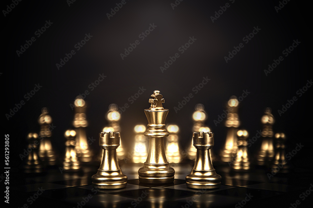 King chess pieces stand teamwork concept of team player or business team and leadership strategy or strategic planning and human resources organization risk management. King chess pieces stand teamwork concept of team player or business team and leadership strategy or strategic planning and human resources organization risk management.