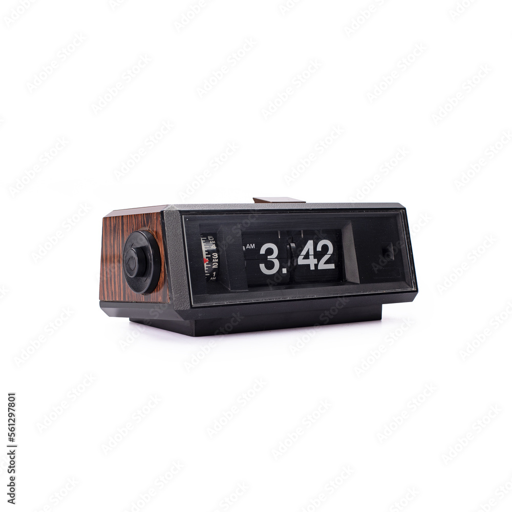 Fototapeta premium Vintage Flip Clock