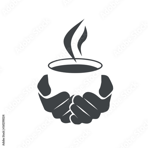Cup of coffee in hands
