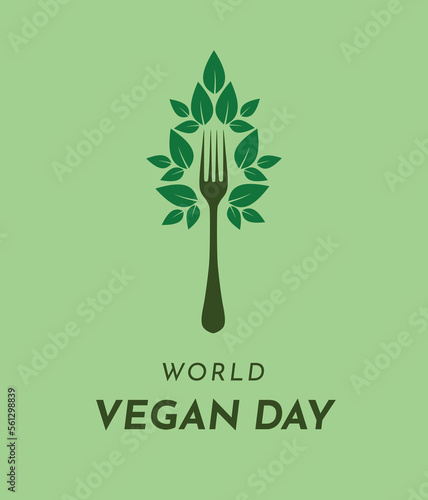 World vegan day, Vector illustration, World Vegan Month, November, vegetable day, fresh vegetable, world food day, world vegetarian day, design template poster, banner
