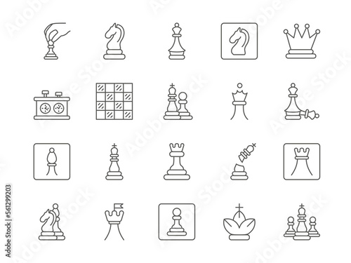Billede på lærred Chess piece