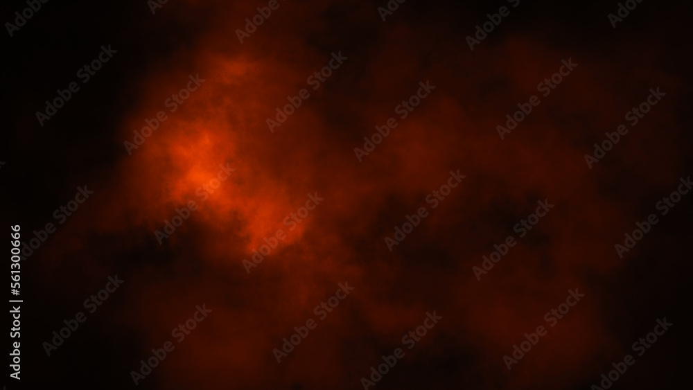 Overlays fog isolated on black background. Paranormal fire mystic smoke, clouds for movie scenes.