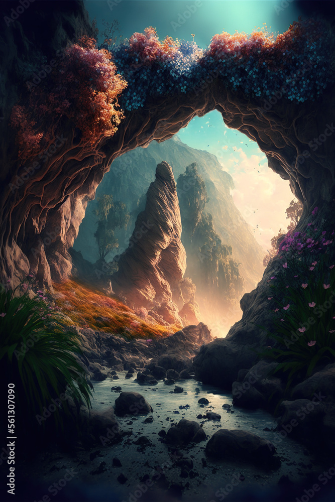fantasy nature background