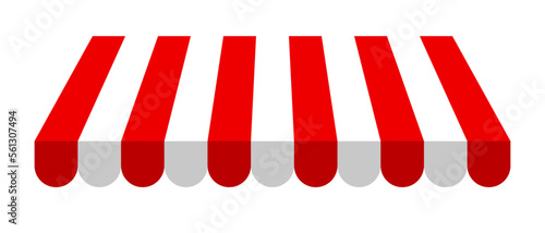 Store roof icon. Shop roof icon. Vector.