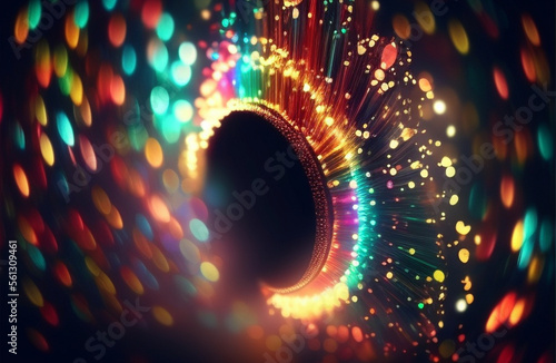 Fondo Colors rueda Abstracto Celebración - Celebration colors abstract Background - Generative AI