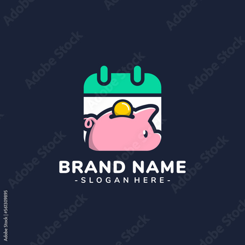 daily saving logo vector illustration