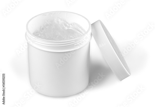 Wallpaper Mural Standard flasks' cosmetics with white cream or lotion Torontodigital.ca