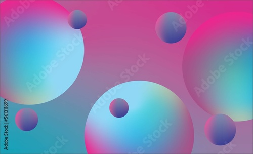 Bubble Gradient Background in 2023 jpg