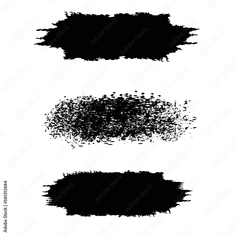 Black Splat Painting splash Texture Shape Black Splat Painting splash Texture Shape