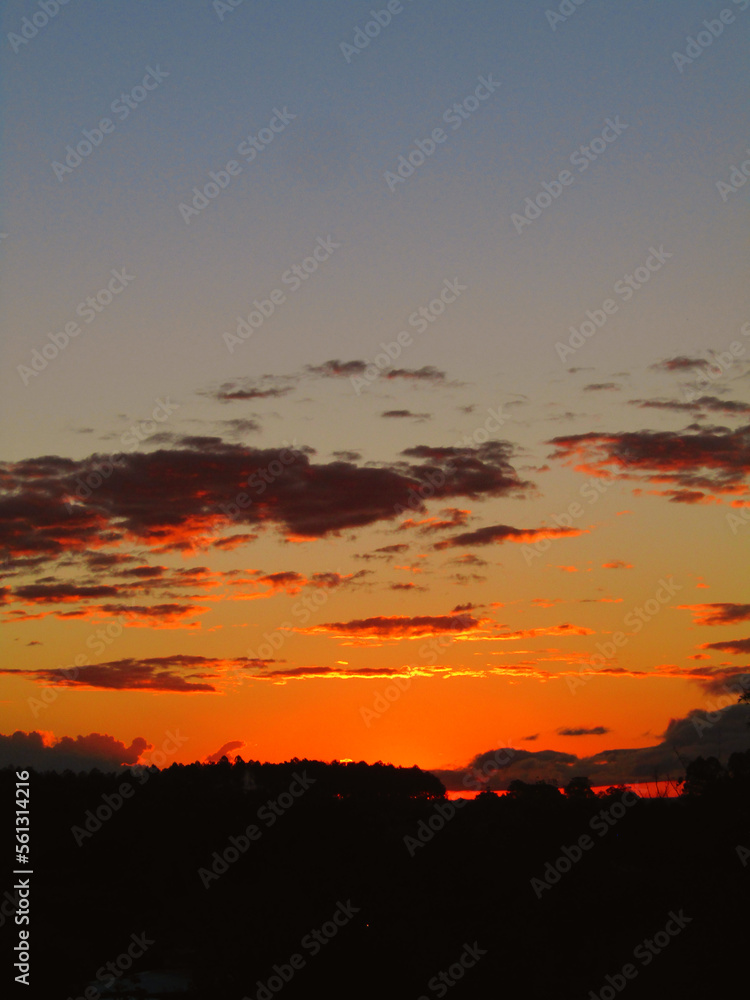 Fototapeta premium Puesta de sol Misionera