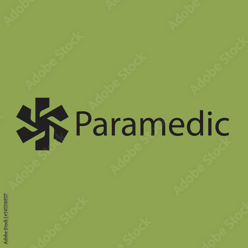 Emt Paramedic Logo. High quality vector