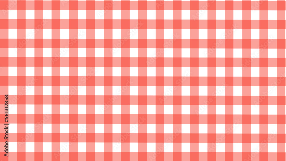 Red checked texture as background Red checked texture as background
