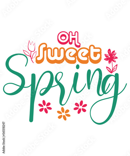Spring SVG Bundle, Spring Shirt Svg for Cricut, Flower Market Svg, Hello Spring Bundle Svg Cut file, Welcome Spring Svg, Dxf, Png, Eps